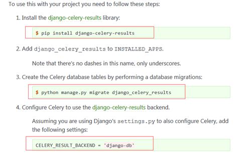 python django celery results.